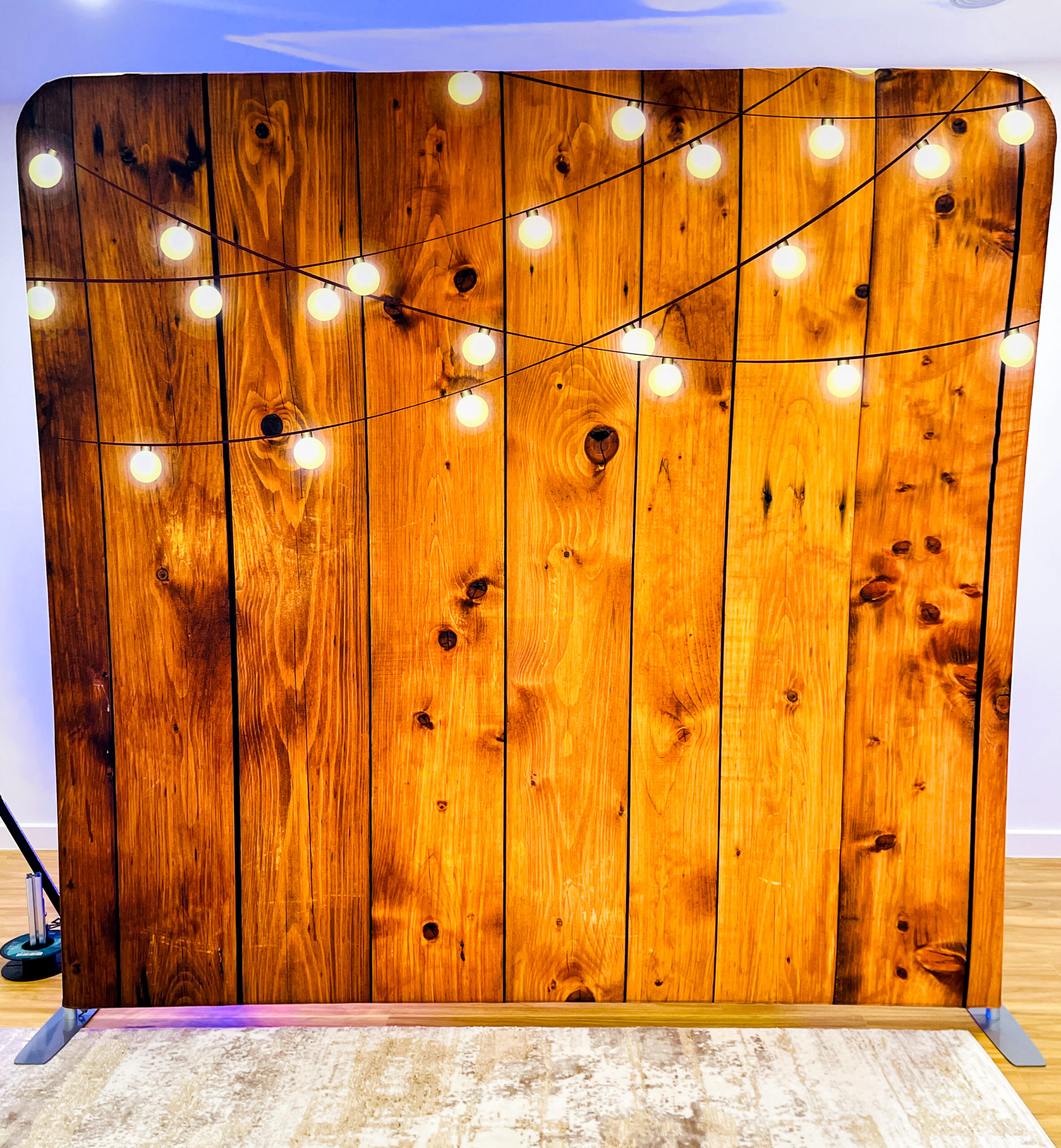 Photo booth rental backdrop 2