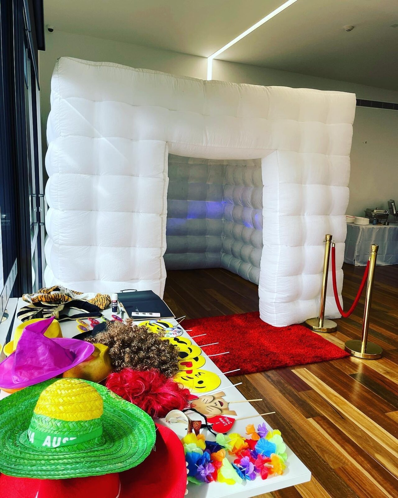 Dreamy photo booth hire inflatable large