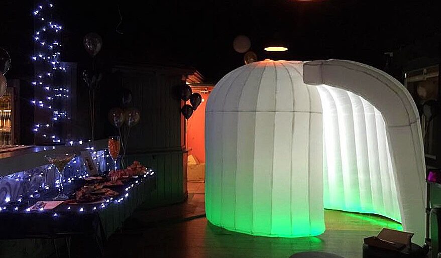 Dreamy photo booth hire inflatable large